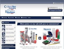 Tablet Screenshot of cleartec.com.es
